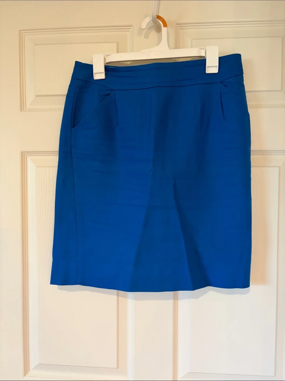 J. Crew Cobalt Blue Pencil Skirt